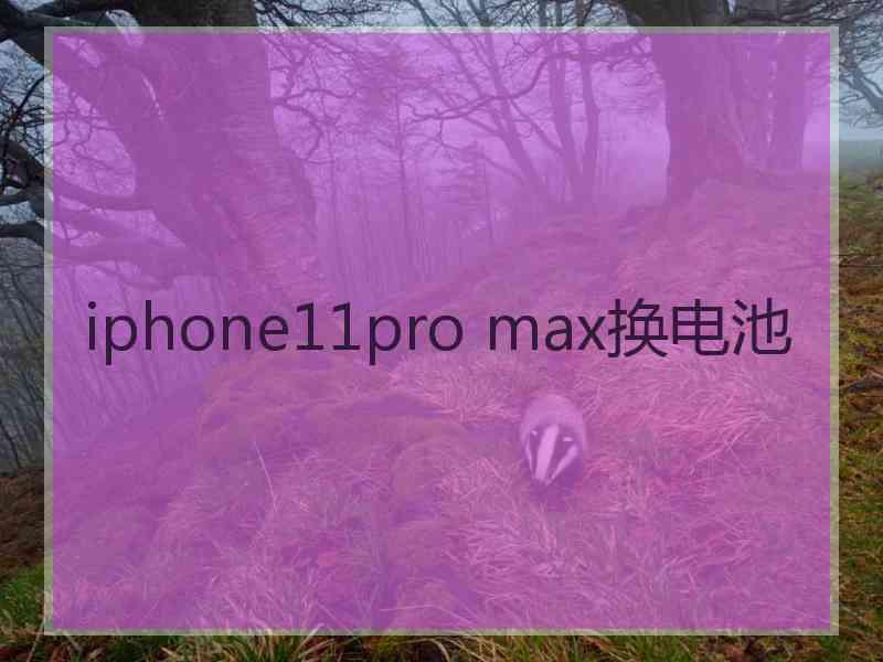iphone11pro max换电池