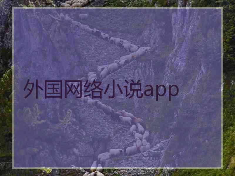 外国网络小说app