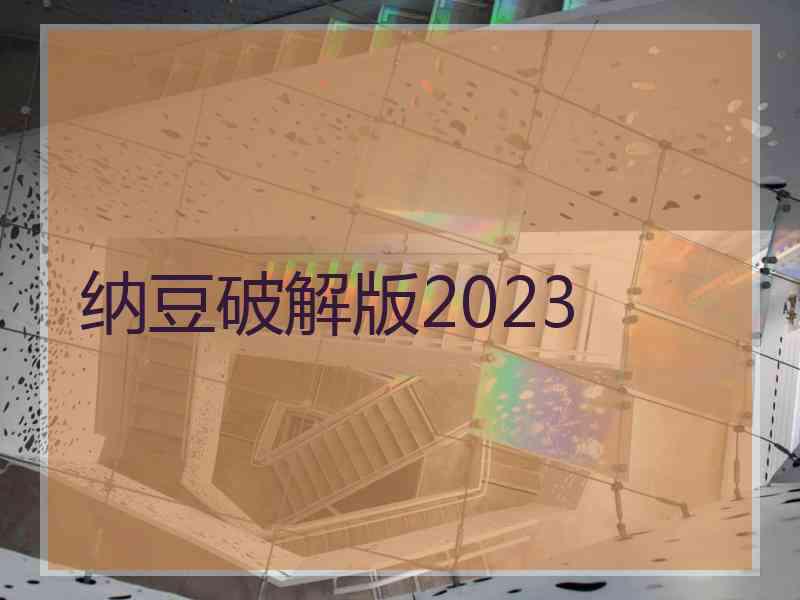 纳豆破解版2023