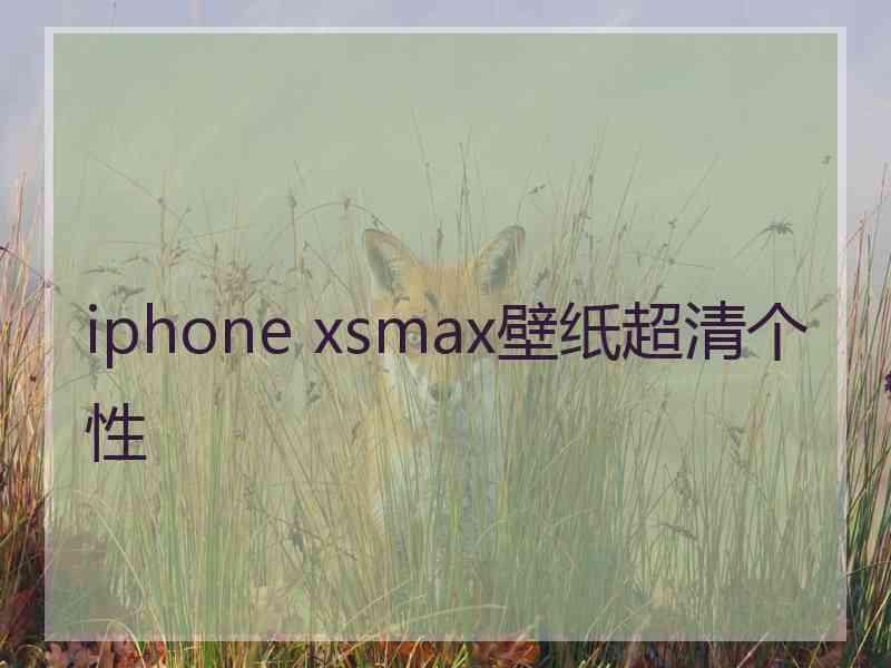 iphone xsmax壁纸超清个性