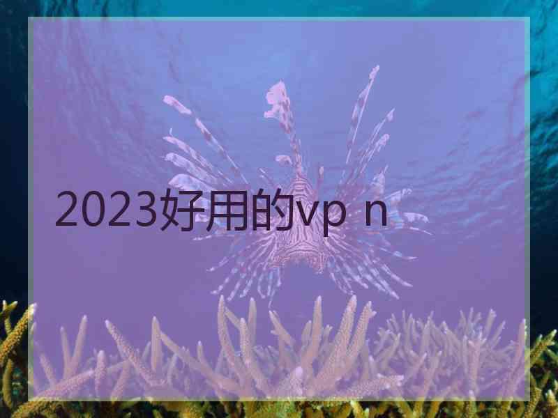 2023好用的vp n